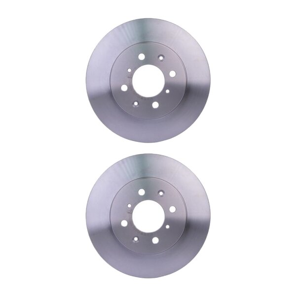 2 Brake Discs internally ventilated Ø 64.2 mm 21 mm HELLA for HONDA JAZZ