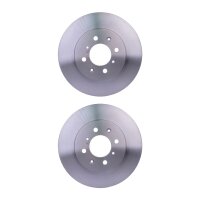 2 Brake Discs internally ventilated Ø 64.2 mm 21...