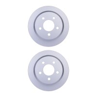 2 Bremsscheiben voll Ø 72 mm 11 mm HELLA passend...