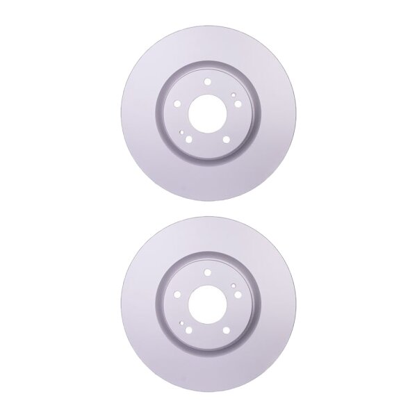 2 Brake Discs ventilated Ø 69 mm 32 mm HELLA for e.g. MITSUBISHI LANCER