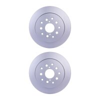 2 Bremsscheiben voll Ø 62 mm 12 mm HELLA passend...
