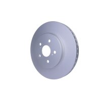 2 Brake Discs internally ventilated Ø 62 mm 28 mm HELLA fits LEXUS RX