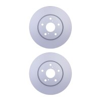 2 Brake Discs internally ventilated Ø 62 mm 28 mm...