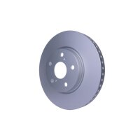 2 Brake Discs internally ventilated Ø 62 mm 28 mm HELLA for e.g. LEXUS IS