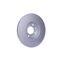 2 Brake Discs full Ø 61 mm 12 mm HELLA suitable for e.g. DACIA SANDERO
