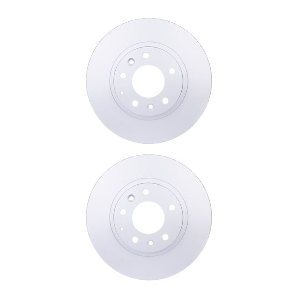 2 Brake Discs internally ventilated Ø 72 mm 22 mm HELLA fits MAZDA MX-5