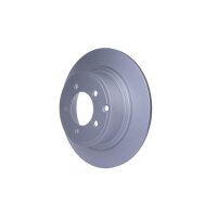 2 Brake Discs full Ø 80 mm 10 mm HELLA suitable for e.g. MITSUBISHI ASX