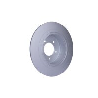 2 Brake Discs full Ø 80 mm 10 mm HELLA suitable for e.g. MITSUBISHI ASX