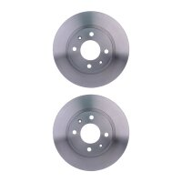2 Brake Discs internally ventilated Ø 62.2 mm 18...