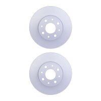2 Brake Discs full Ø 59 mm 10 mm HELLA suitable...
