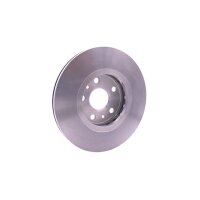 2 Brake Discs externally ventilated Ø 61 mm 24 mm HELLA for RENAULT KANGOO