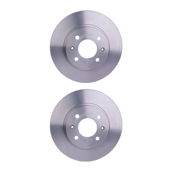 2 Brake Discs internally ventilated Ø 62.2 mm 18 mm HELLA for HYUNDAI i20