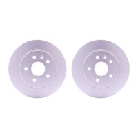 2 Brake Discs full Ø 60 mm 12 mm HELLA suitable...