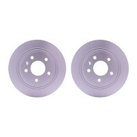 2 Brake Discs full Ø 70.7 mm 12 mm HELLA suitable...