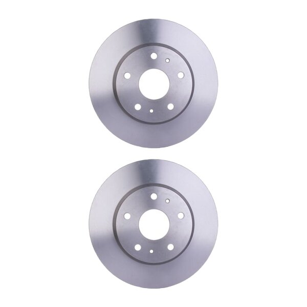 2 Brake Discs internally ventilated Ø 62 mm 22 mm HELLA suitable for SUZUKI SX4