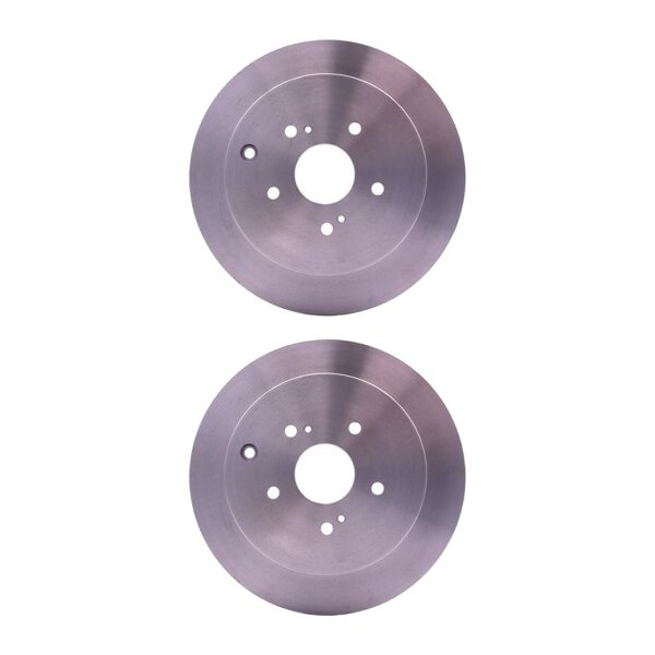 2 Brake Discs internally ventilated Ø 62 mm 16 mm HELLA for SUZUKI GRAND