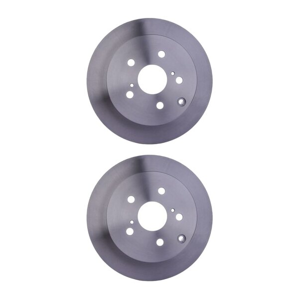 2 Bremsscheiben voll Ø 62 mm 11 mm HELLA passend für u.a. TOYOTA VERSO