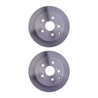 2 Bremsscheiben voll Ø 62 mm 11 mm HELLA passend...