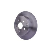 2 Bremsscheiben voll Ø 62 mm 11 mm HELLA passend für u.a. TOYOTA VERSO