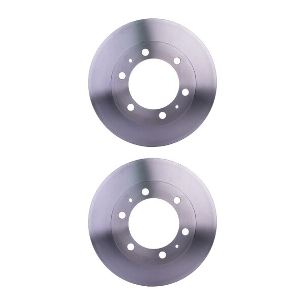 2 Brake Discs internally ventilated Ø 108 mm 25 mm HELLA for e.g. TOYOTA HILUX
