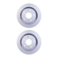 2 Brake Discs full Ø 69 mm 11 mm HELLA suitable...