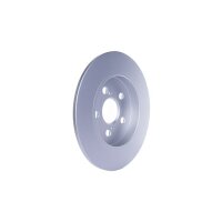 2 Brake Discs full Ø 55 mm 9 mm HELLA suitable for e.g. TOYOTA PRIUS