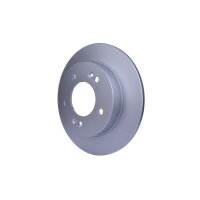 2 Bremsscheiben voll Ø 76 mm 10 mm HELLA passend für u.a. HYUNDAI ix20