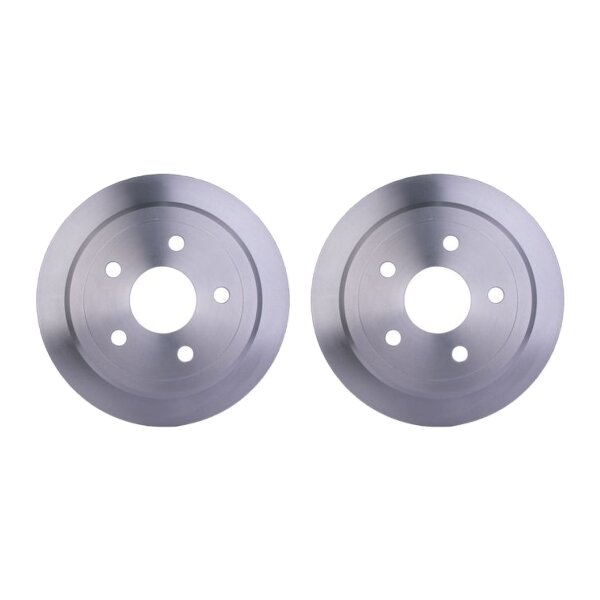 2 Bremsscheiben voll Ø 72,1 mm 12 mm HELLA für JEEP WRANGLER