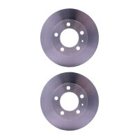 2 Brake Discs internally ventilated Ø 90 mm 28 mm...