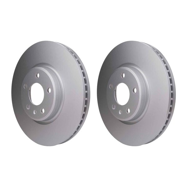 2 Brake Discs internally ventilated Ø 68 mm 30 mm HELLA for e.g. AUDI A5