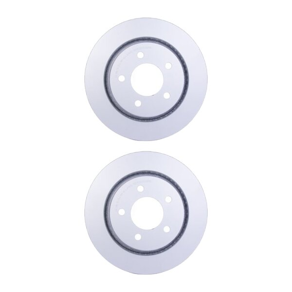 2 Brake Discs externally ventilated Ø 73.6 mm 26 mm HELLA for CHRYSLER 300M