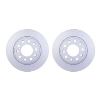 2 Brake Discs full Ø 70 mm 10 mm HELLA for e.g....