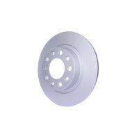 2 Brake Discs full Ø 70 mm 10 mm HELLA for e.g. ALFA ROMEO GIULIETTA