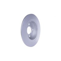 2 Brake Discs full Ø 62 mm 9 mm HELLA suitable for SUZUKI SWIFT