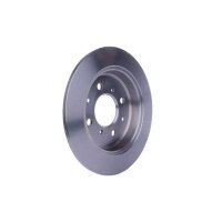2 Brake Discs full Ø 61 mm 9 mm HELLA suitable for e.g. HONDA JAZZ