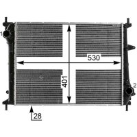Kühler Motorkühlung MAHLE für FIAT...