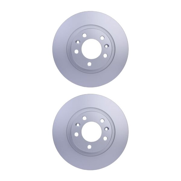 2 Brake Discs full Ø 71.1 mm 12 mm HELLA suitable for PEUGEOT 508 and others
