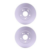 2 Brake Discs internally ventilated Ø 64.2 mm 23...