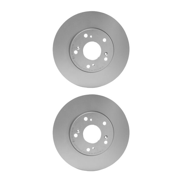 2 Brake Discs internally ventilated Ø 64.1 mm 25 mm HELLA for HONDA CIVIC