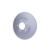 2 Brake Discs full Ø 76 mm 10 mm HELLA suitable for e.g. HYUNDAI i40