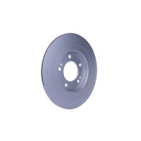 2 Brake Discs full Ø 76 mm 10 mm HELLA suitable for e.g. HYUNDAI i40