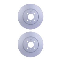 2 Brake Discs internally ventilated Ø 62.2 mm 22...