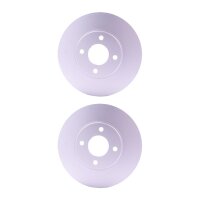 2 Brake Discs internally ventilated Ø 61 mm 22 mm...