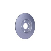 2 Brake Discs full Ø 64.1 mm 10 mm HELLA suitable for e.g. HONDA CIVIC