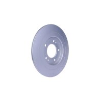 2 Brake Discs full Ø 76 mm 10 mm HELLA suitable for e.g. KIA CEED