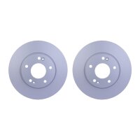 2 Brake Discs internally ventilated Ø 69 mm 23 mm...