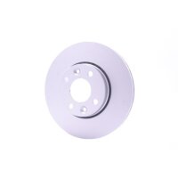 2 Brake Discs externally ventilated Ø 61 mm 22 mm HELLA for RENAULT KANGOO