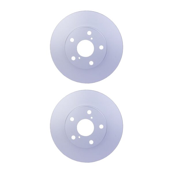 2 Brake Discs internally ventilated Ø 62 mm 25 mm HELLA fits TOYOTA RAV