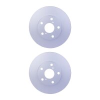 2 Brake Discs internally ventilated Ø 62 mm 25 mm...