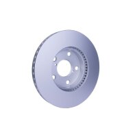 2 Brake Discs internally ventilated Ø 62 mm 25 mm HELLA fits TOYOTA RAV